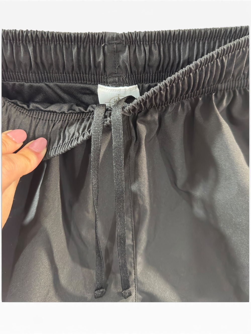 Disney Women's Black Athletic Shorts with Walt Disney World Logo - Picture 3 of 7